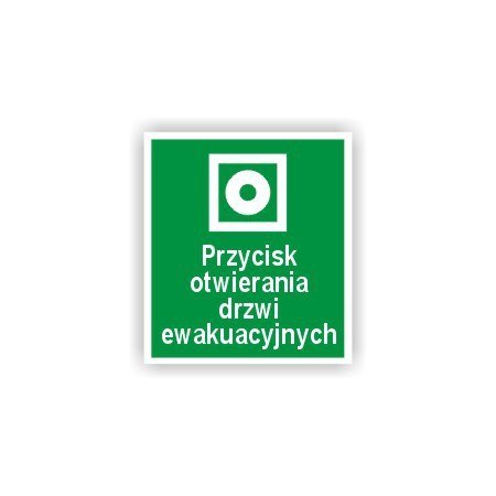 Znak Przycisk Otwierania Drzwi Ewak X Ff Fireshop